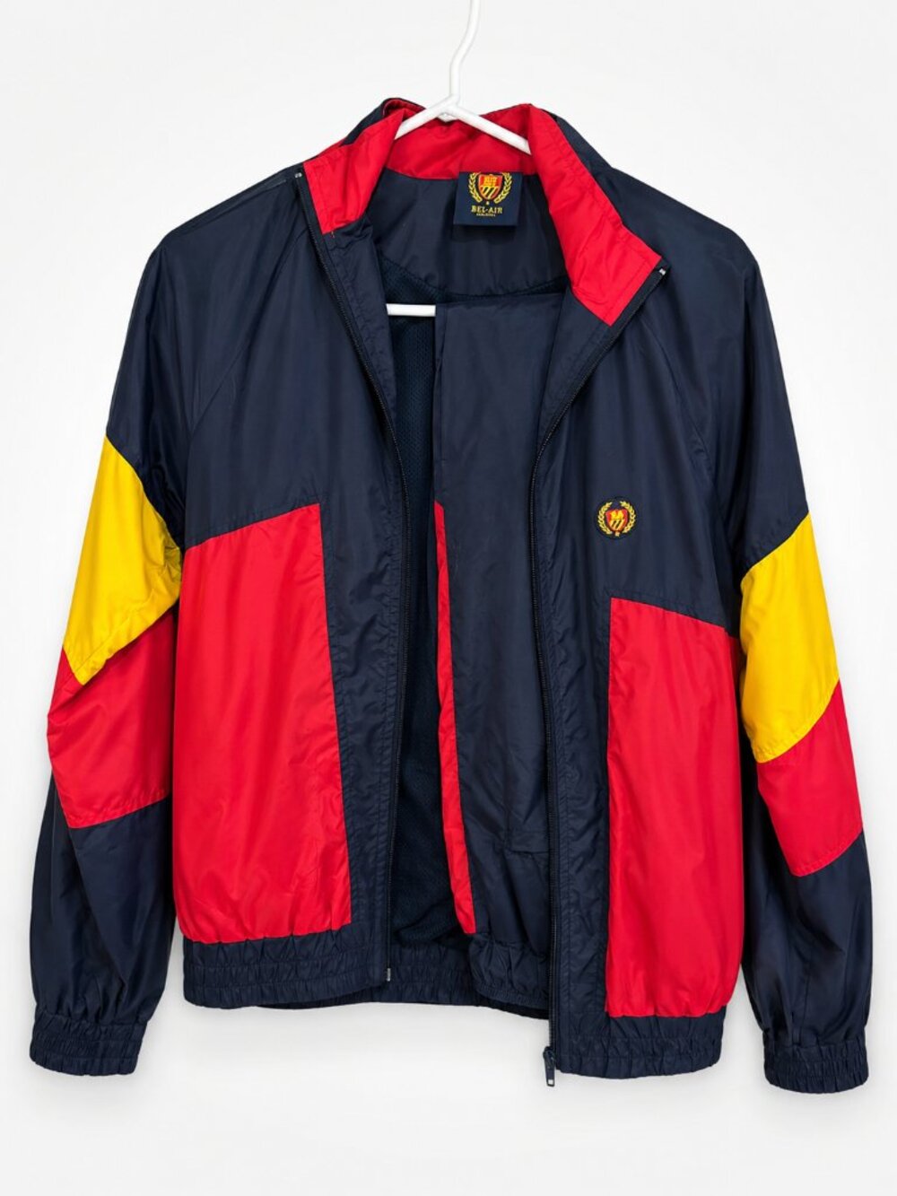 Bel-Air Athletics Colorblock Windbreaker Jacket + Pants Set